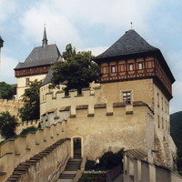 Karlštejn Castle in the Central Bohemian Region
