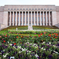 Здание Эдускунты — парламента Финляндии